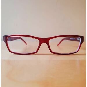 GF Ferre Women GF05202 Eyeglasses Frame Red Full Rim Italy 56[]-14-135
